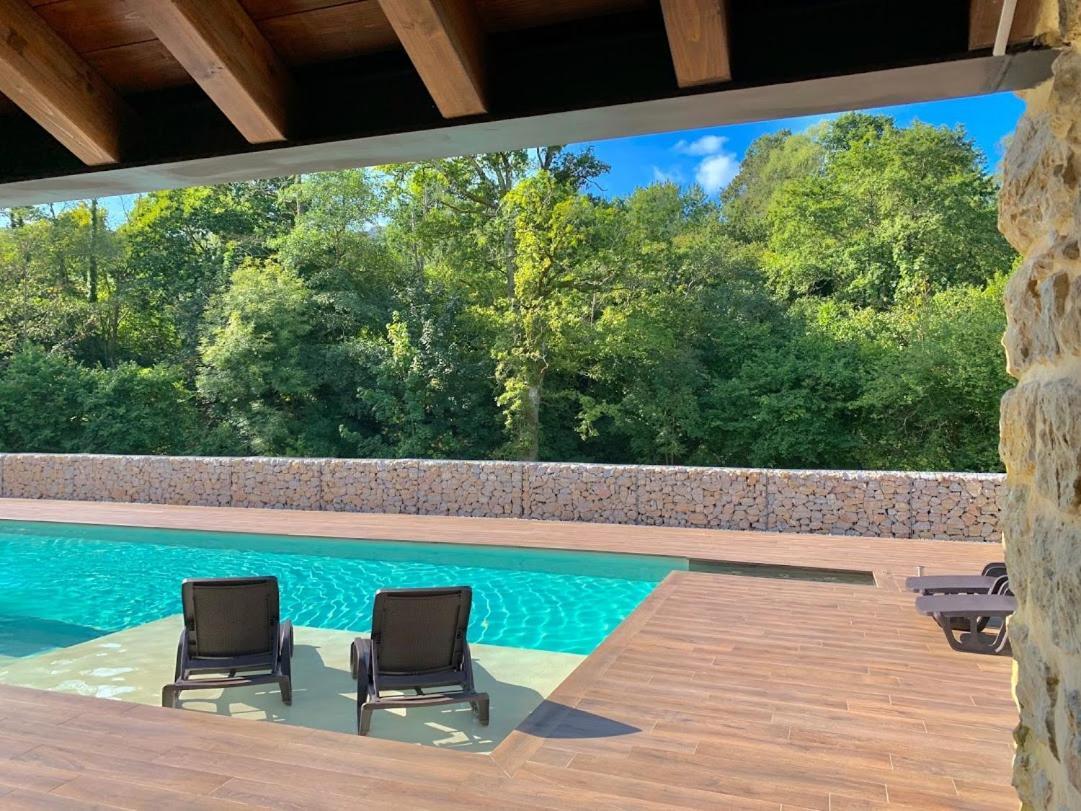 2 Apartamentos En Villa Con Piscina Privada En Asturias El Marquesau Норьега Экстерьер фото