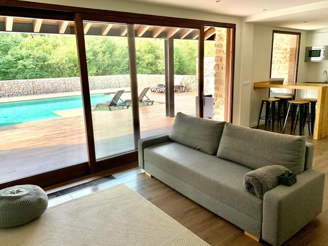 2 Apartamentos En Villa Con Piscina Privada En Asturias El Marquesau Норьега Экстерьер фото